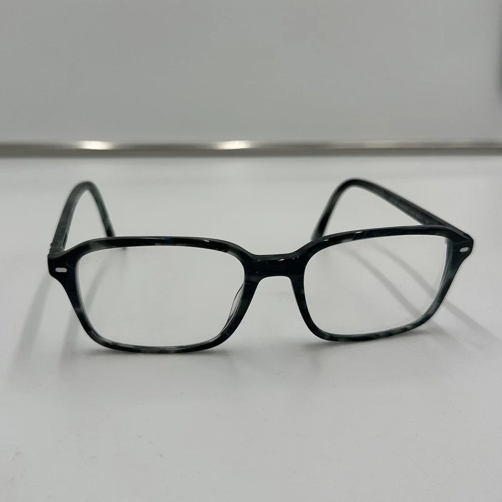 Ray Ban Mens Raimond Large Square Eyeglasses RB5431 Fantasy Blue Frames Only